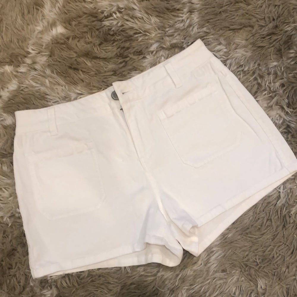 White shorts. Size 9.